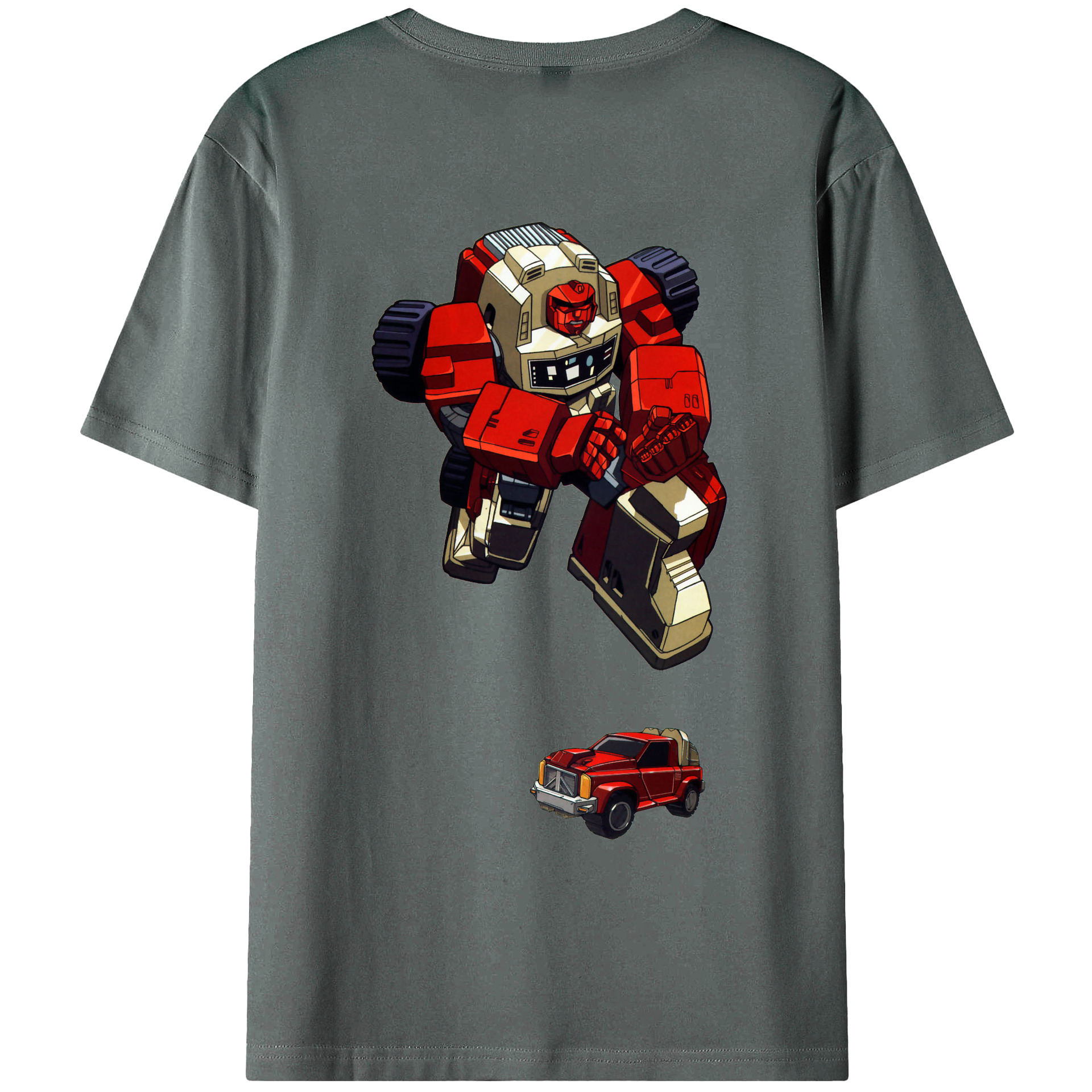 （画像用）  綿100％ メンズ半袖Tシャツ（バックプリント） 通気性